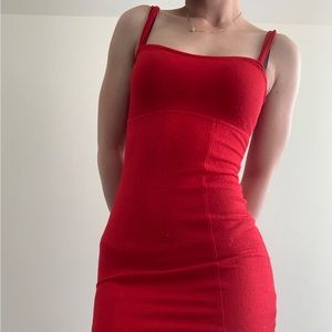 Red Ambiance mini dress size small